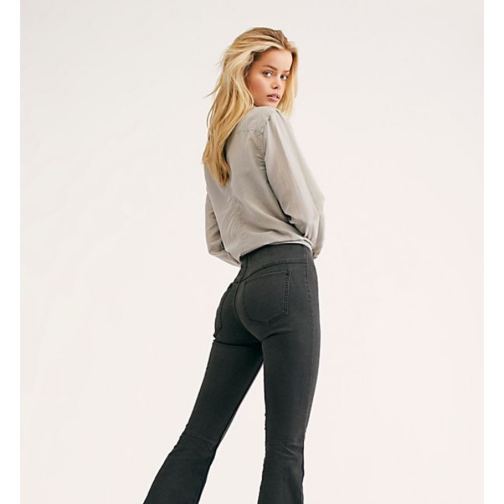 Free People Penny Denim Flares